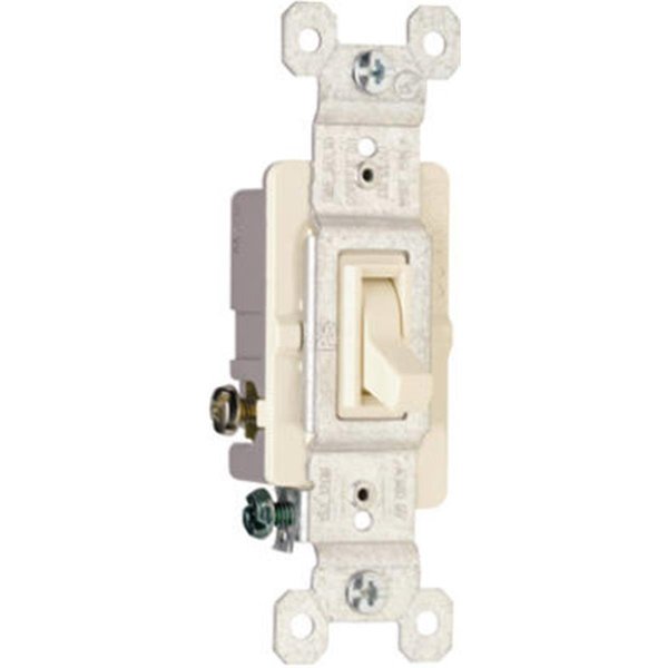 Yhior 663LAGTU Toggle Switch; 15A; 120V; Light Almond YH601483